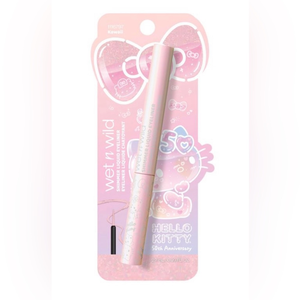 Wet n Wild Shimmer Liquid Eyeliner HELLO KITTY Kawaii
